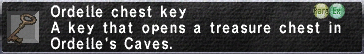 Ordelle Chest Key