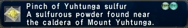 Yuhtunga Sulfur