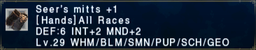 Seer's Mitts +1