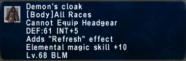 Demon's Cloak