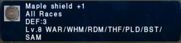 Maple Shield +1