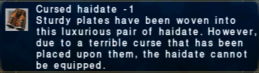 Cursed Haidate -1