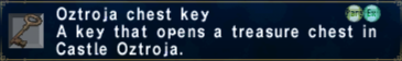 Oztroja Chest Key