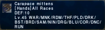 Carapace Mittens