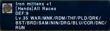 Iron Mittens +1