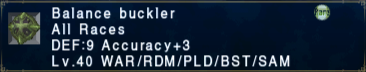 Balance Buckler