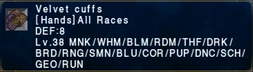 Velvet Cuffs