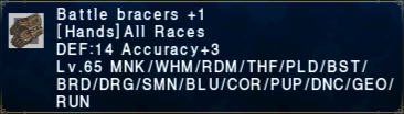 Battle Bracers +1