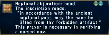 Neptunal Abjuration: Head