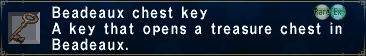 Beadeaux Chest Key