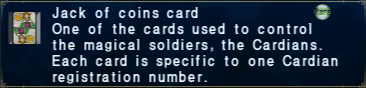 Jack of Coins Card