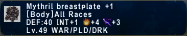 Mythril Breastplate +1