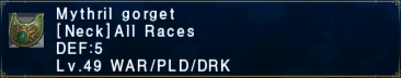Mythril Gorget