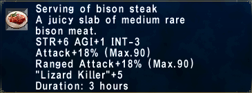 Bison Steak