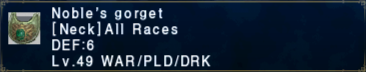 Noble's Gorget
