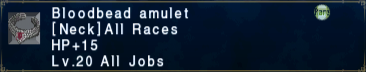 Bloodbead Amulet