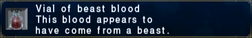 Beast Blood