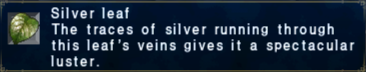 Silver Leaf