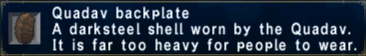 Quadav Backplate