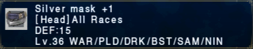 Silver Mask +1
