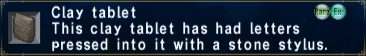 Clay Tablet