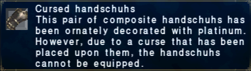 Cursed Handschuhs