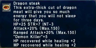 Dragon Steak