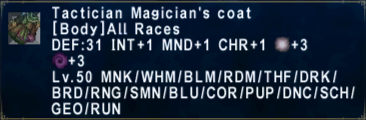 Tactician Magician's Coat