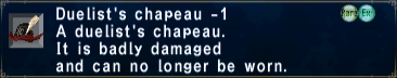 Duelist's Chapeau -1