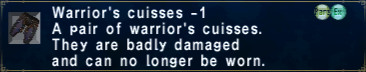 Warriors Cuisses -1