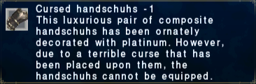 Cursed Handschuhs -1