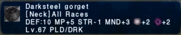 Darksteel Gorget