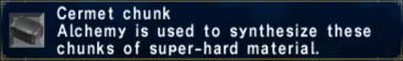 Cermet Chunk