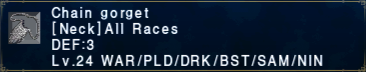 Chain Gorget