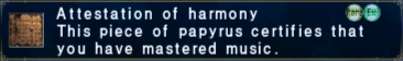 Attestation of Harmony