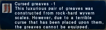 Cursed Greaves -1