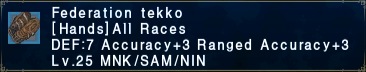 Federation Tekko