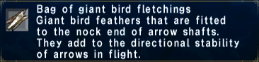 Giant Bird Fletchings