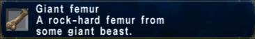 Giant Femur