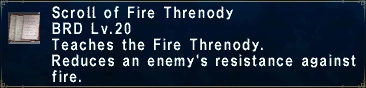 Fire Threnody