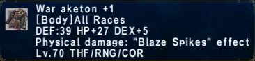 War Aketon +1