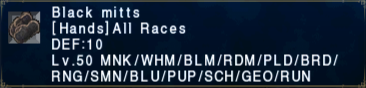 Black Mitts