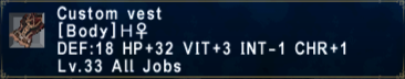 Custom Vest