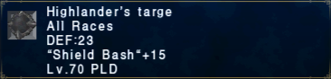 Highlander's Targe