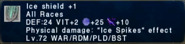 Ice Shield +1