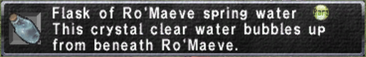 Ro'Maeve Water