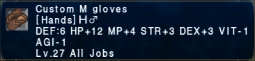 Custom M Gloves
