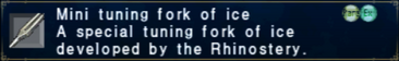 Mini Tuning Fork of Ice