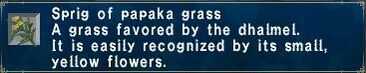Papaka Grass