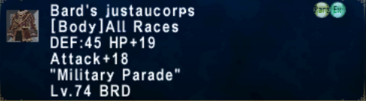 Bard's Justaucorps